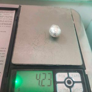 Pure Silver Swastik Nariyal (Coconut 🥥)
