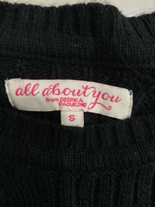 ALL ABOUT YOU Black Knit Sweater / Pullover