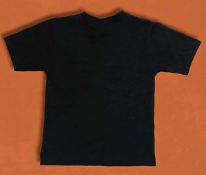 Black T-Shirt with Crescent Moon Logo