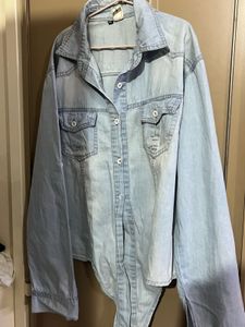 Light Wash Denim Shirt