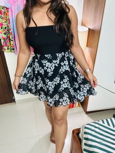 Floral Mini Skirt