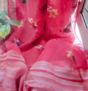 Beautiful Pure Kota Silk with Gicha work