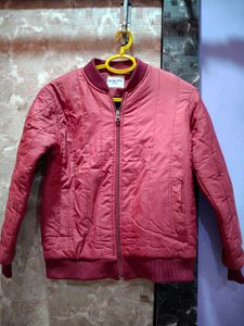Next Look Jacket - Stylish Maroon Bomber