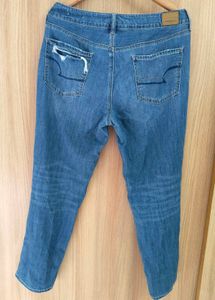 American Eagle Distressed Blue Jeans