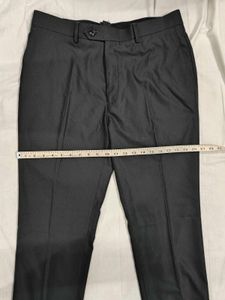 Charcoal Pinstripe Formal Pants