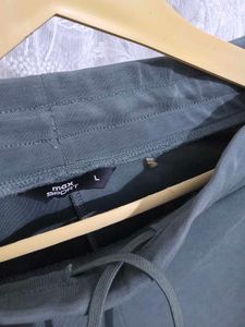 original max Grey Wide-Leg Sweatpants