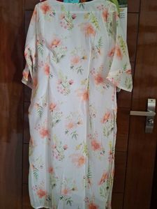 Floral Print Kurta
