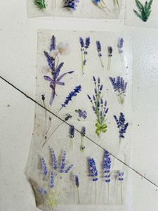 Floral Washi Tape Stickers for Resin art