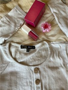 White crop top