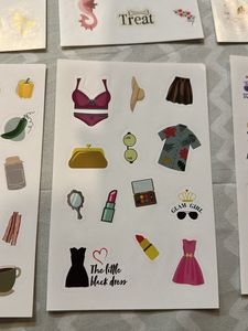 Factor Notes Cute Sticker Sheets Set Of 9