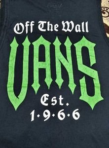 🔥 Vans Off The Wall Black Half Tee | Premium Stre