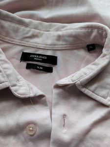 Men's Pink Button-Down Shirt