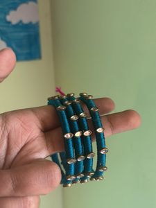 Silk Thread Bangles + Gift
