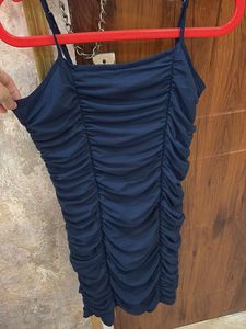 Stylish Ruched Mini Dress