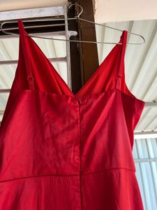 Elegant Red Maxi Dress