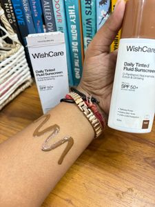 Wishcare newly launched Tinted sunscreen