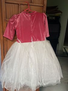 the very pretty pink flair frock
