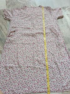 Floral Print Casual Midi Dress