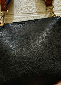 Sling Bag with Colourful Strap