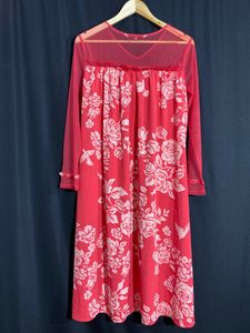 Women Pink Floral Printed Dress