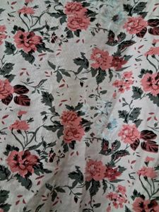 Floral Print Crop Top