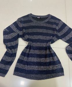 Sparkly Striped Top