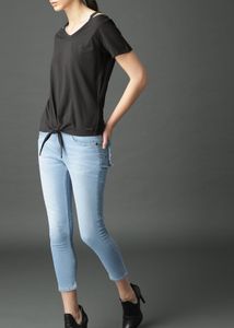 Roadster Women Black Solid Top