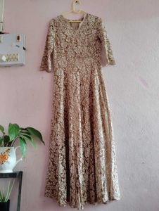 Elegant Lace Maxi Dress