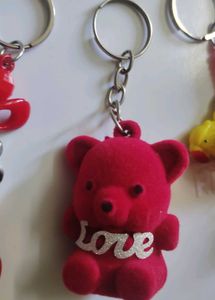 Cute Keychain Charms Set 6pcs