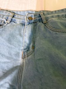 Light Wash Wide Leg Jeans