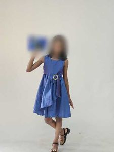 Cute Blue Party Dress for Girls