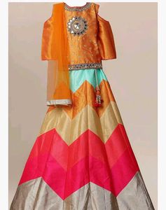 2 Combo Cute Girls Lehenga Choli