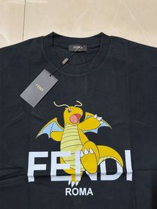 Fendi Dragon Pure Cotton T-Shirt