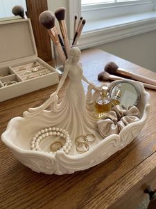 Goddess Figural Bowl Vanity Catchall