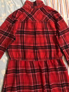 Red Shirt Dress
