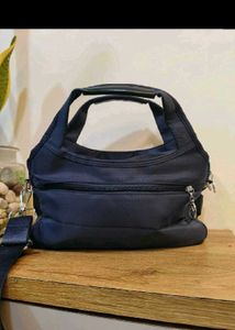 Stylish Blue Crossbody Travel Bag