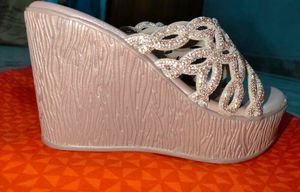 NEW Sparkly Wedge Sandals