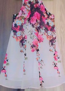 Flowers Print Dress