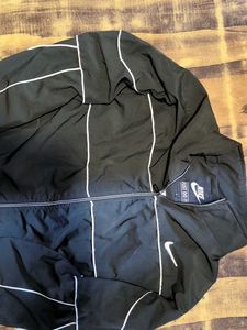 Nike olive &amp; White Track Jacket