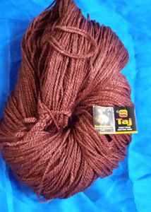 Coffee colour yarns