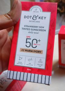 Dot &amp; Key Strawberry Dew Tinted Sunscreen SPF 50+