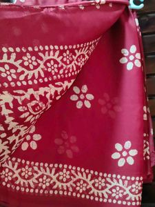 Beautiful Magenta Saree