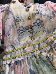 Beautiful Floral Print Gown