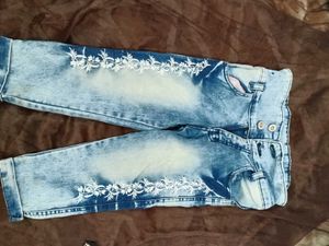Kids denim and bangle