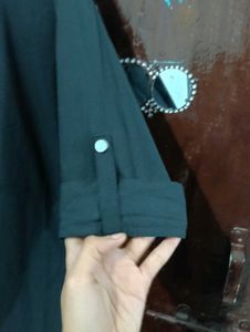 Stylish Black Asymmetrical Kurta
