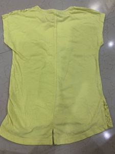 BOGO Yellow Dolphin Print T-Shirt