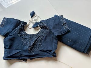 Party wear Saree And Blouse