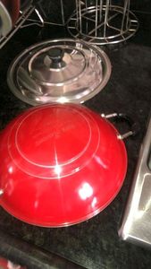 🎀Nonstick Alimunium Kadhai With Lid🎀