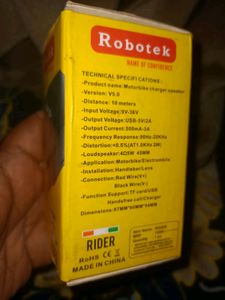 Roboteck B.t Speaker For Bike, Activa