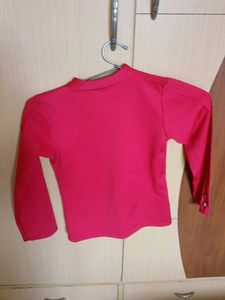 Red Open Front Jacket